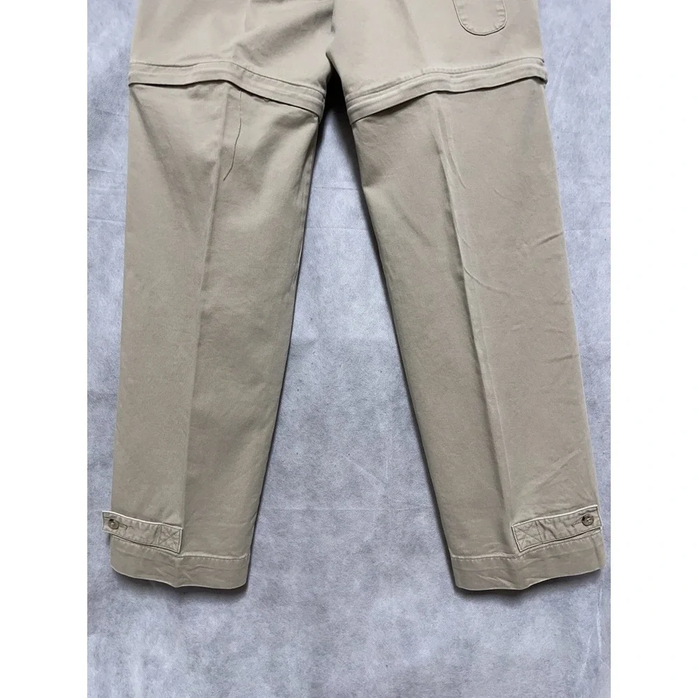 VTG Banana Republic Pants Men's 31X33 Chino Twill Convertible Safari Straight